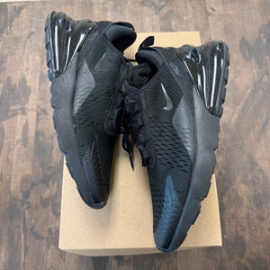 Nike Air Max 270 Triple Black Size 9 (Pre-Owned) - Image 1