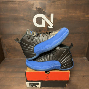 Jordan 12 Retro Black Game Royal - Image 1