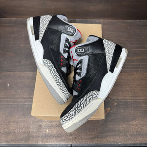 Jordan 3 Retro Black Cement (2018) Size 11.5 (Pre-Owned) - Image 2