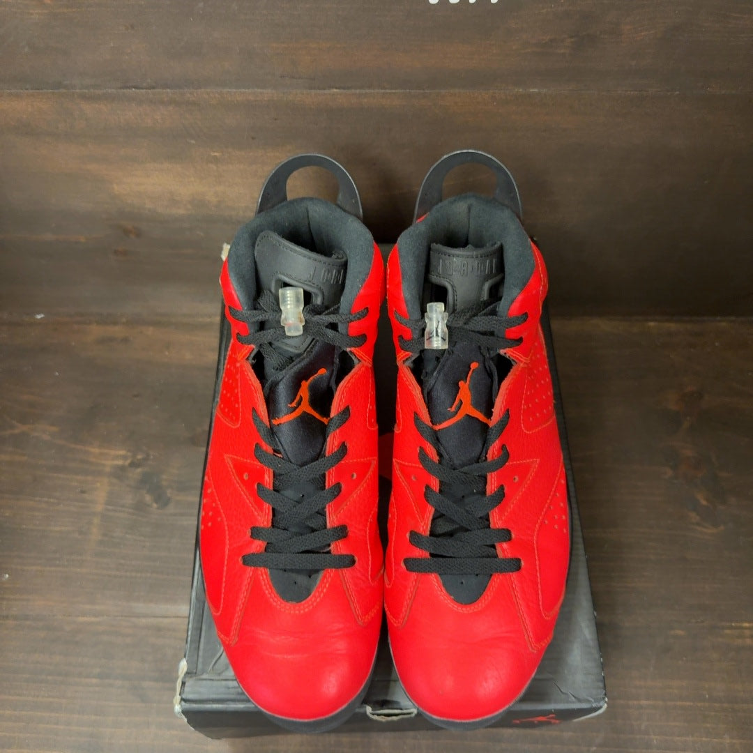 Jordan 6 Retro Infrared 23 (Toro) Size 12 (Pre-Owned) - Image 3
