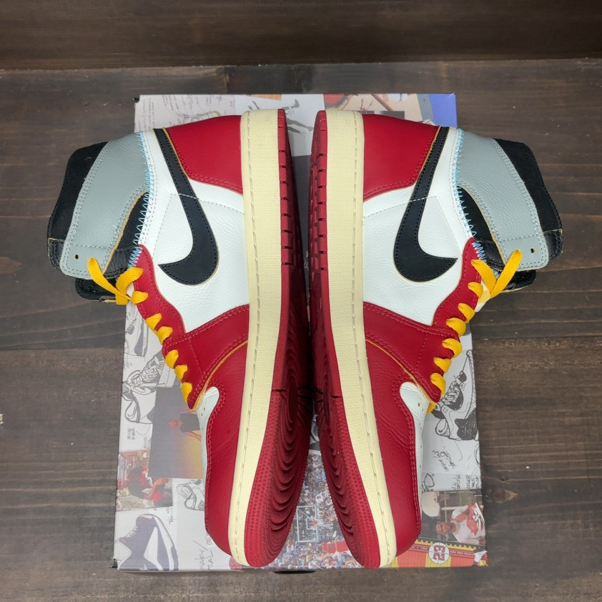 Jordan 1 Retro High OG SP Union LA Chicago Shadow - Image 4