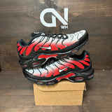 Nike Air Max Plus Pure Platinum University Red Black White Size 13 (Pre-Owned) - Image 1