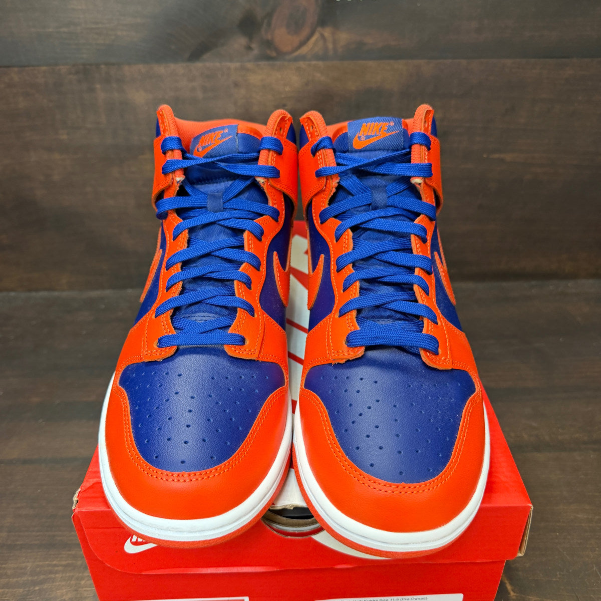 Nike Dunk High Knicks - Image 3