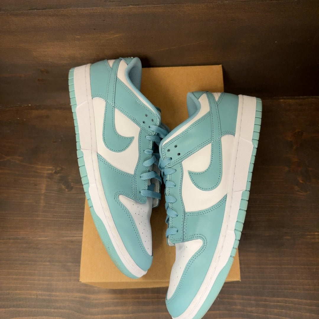 Nike Dunk Low Denim Turquoise Size 13 (Pre-Owned) - Image 2