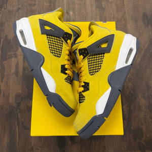 Jordan 4 Retro Lightning (2021) (GS) - Image 1