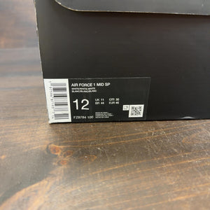 Nike Air Force 1 Mid Supreme White - Image 7