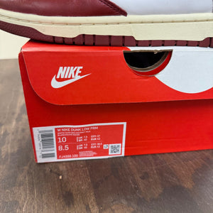 Nike Dunk Low PRM Vintage Team Red (Women's) - Image 6