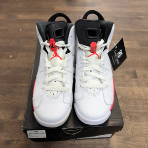 Jordan 6 Retro Infrared White (2014) (GS) - Image 2