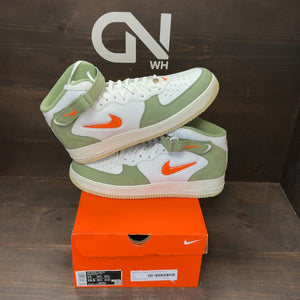 Nike Air Force 1 Mid QS Jewel Oil Green Size 14 - front