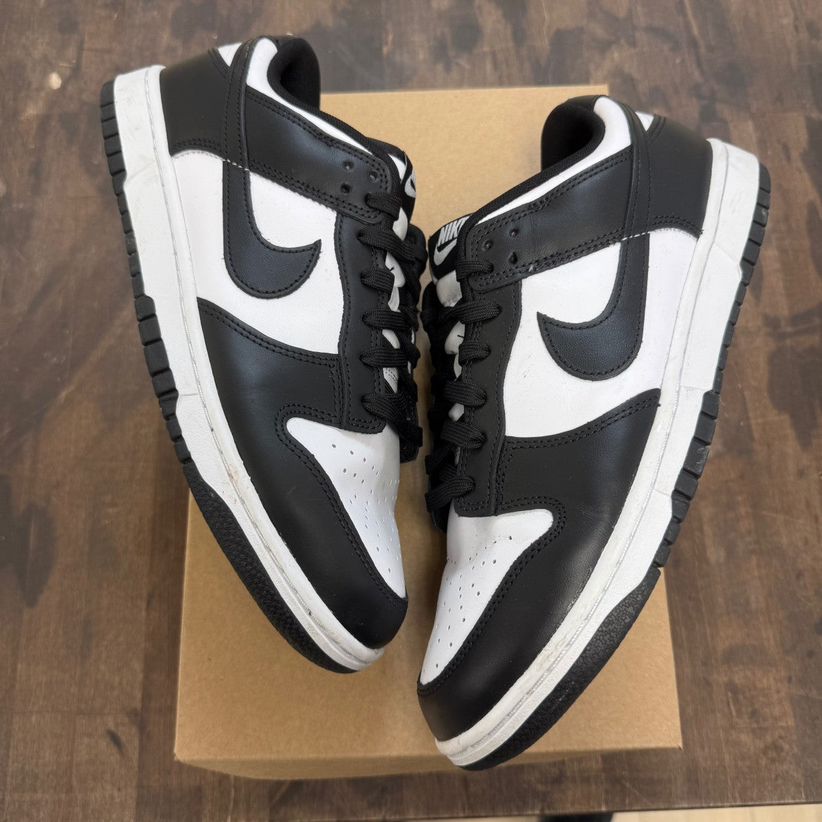 Nike Dunk Low Retro White Black Panda Size 11 (Pre-Owned) - Image 2