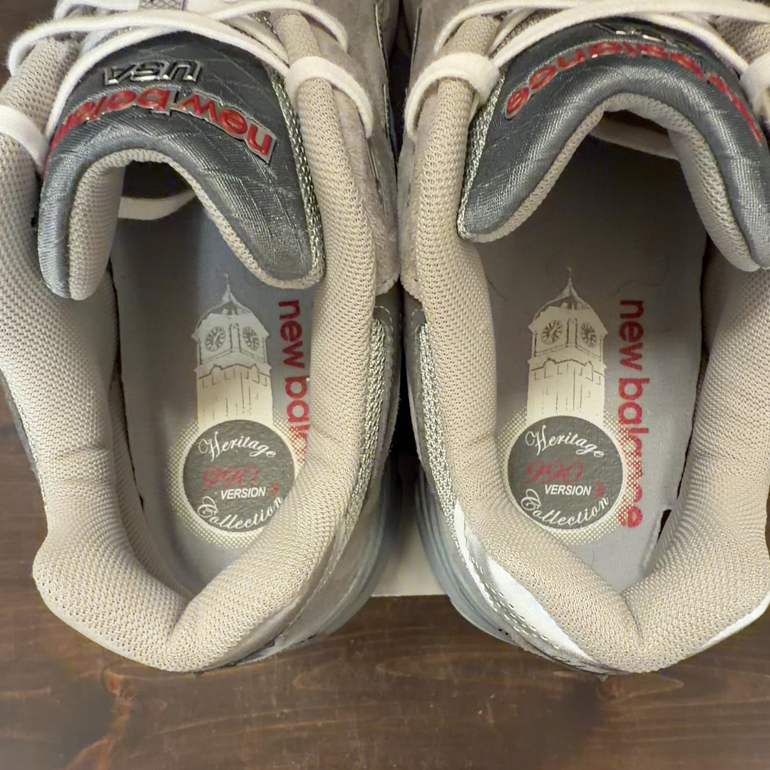New Balance 990v3 MiUSA Grey Size 13 (Pre-Owned)