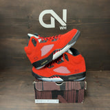 Jordan 5 Retro Raging Bull Red (2021) Size 9 (Pre-Owned)