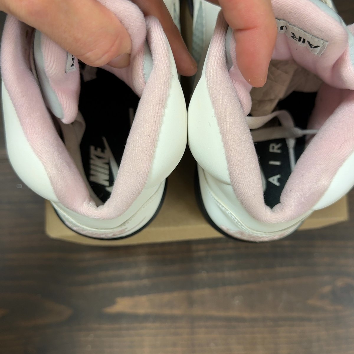 Jordan 5 Retro Medium Soft Pink Size 7.5 (Pre-Owned) - aux
