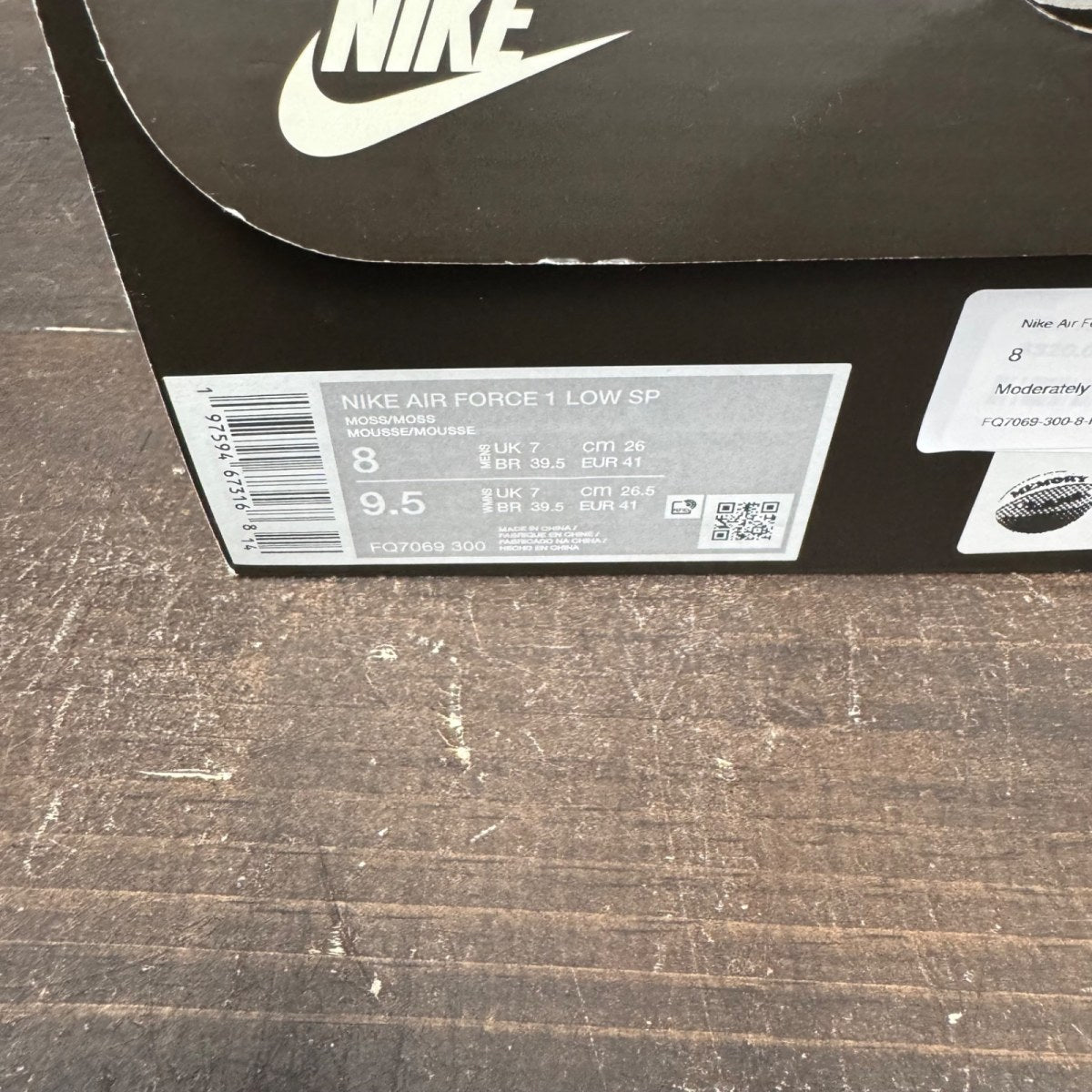 Nike Air Force 1 Low Cactus Plant Flea Market Moss - Image 7