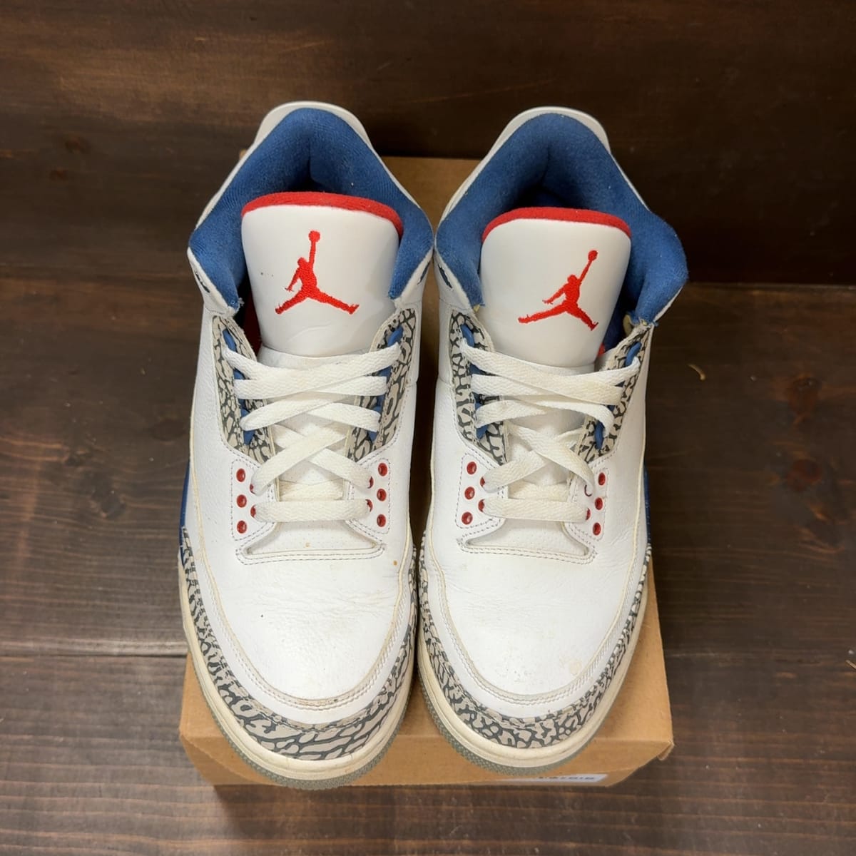 Jordan 3 Retro True Blue (2016) Size 11 (Pre-Owned) - tag