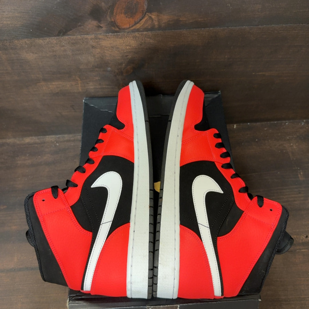 Jordan 1 Mid Infrared 23 - Image 6