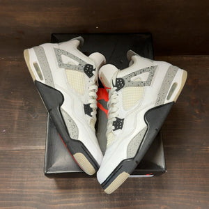 Jordan 4 Retro White Cement (2016) Size 11 (Pre-Owned) - back