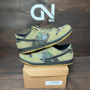 Nike SB Dunk Low Skate Camo Size 12 (Pre-Owned) - Image 1