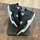 Jordan 4 Retro SE Black Canvas Size 9 (Pre-Owned) - Image 1