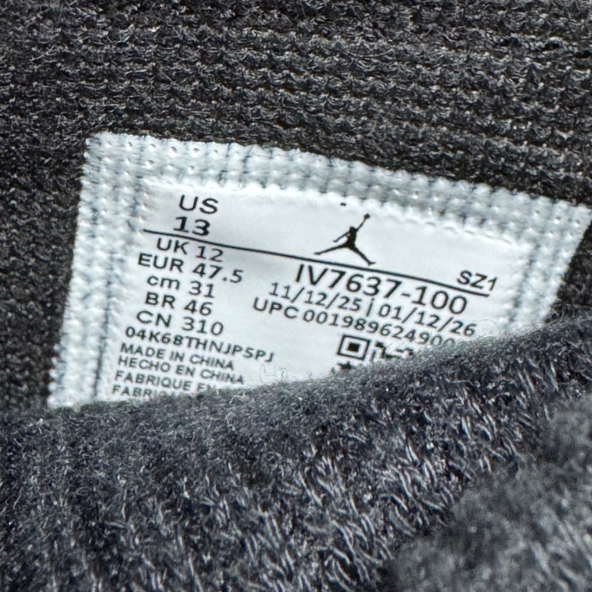 Jordan 15-23RE Black Muslin - Image 8