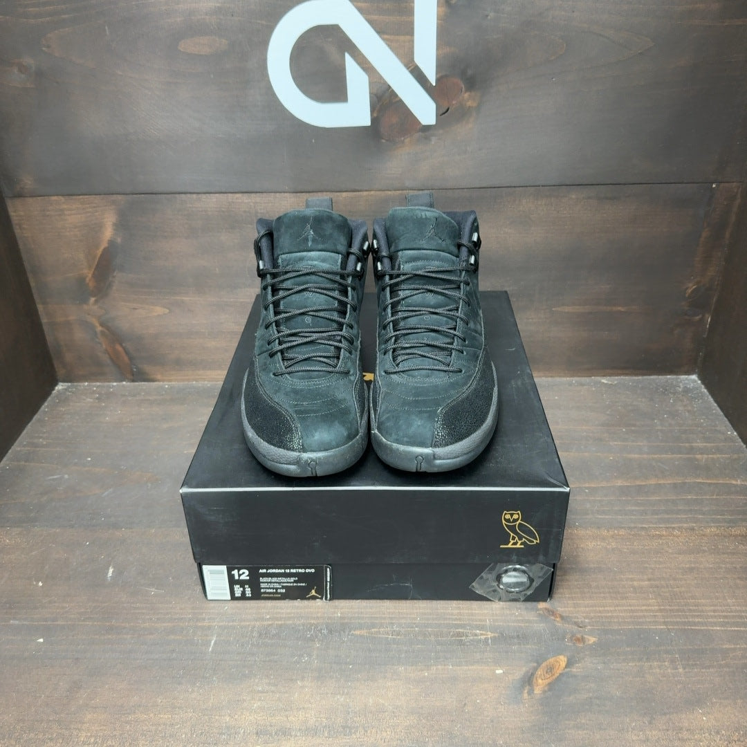 Jordan 12 Retro OVO Black - Image 2