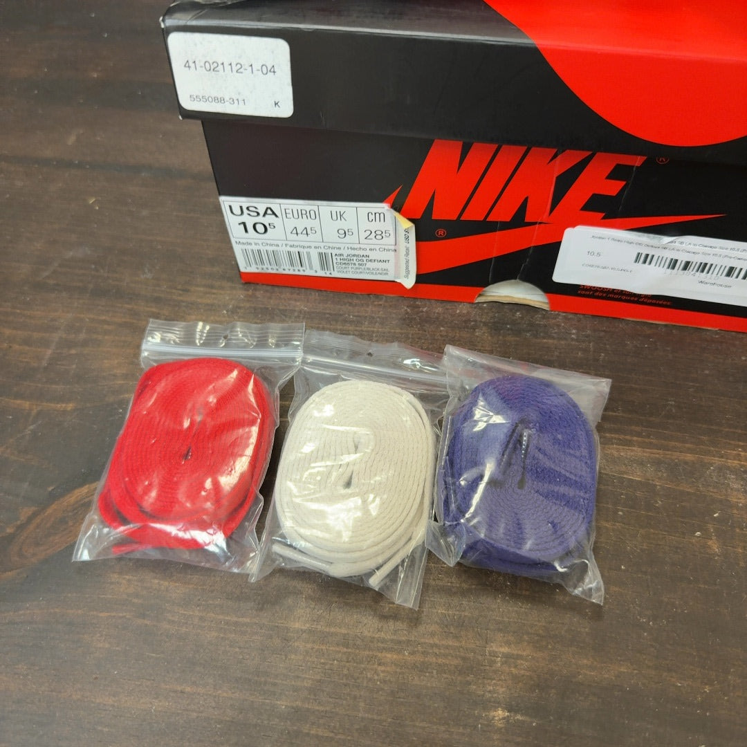 Jordan 1 Retro High OG Defiant SB LA to Chicago - Image 7
