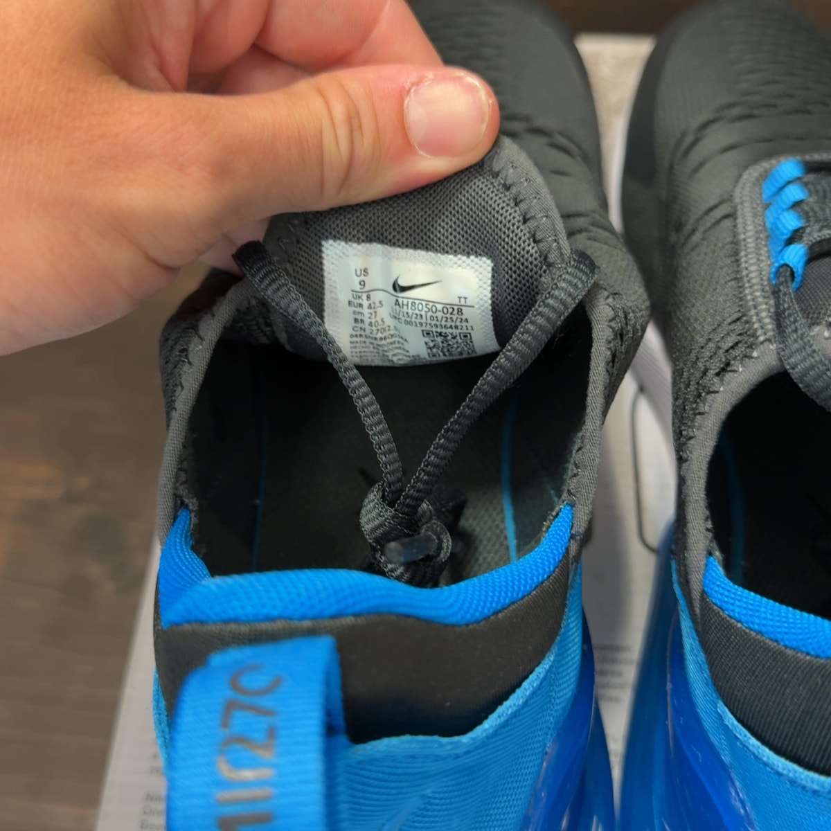 Nike Air Max 270 Anthracite Photo Blue - Image 7