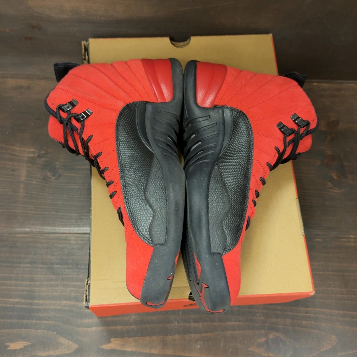 Jordan 12 Retro Reverse Flu Game Size 12 (Pre-Owned) - Image 4