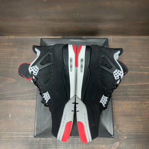 Jordan 4 Retro Bred (2019) Size 9.5 (Pre-Owned)