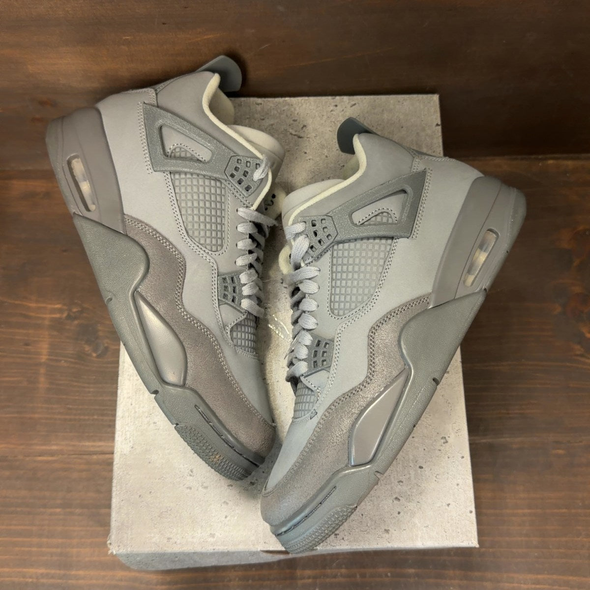 Jordan 4 Retro SE Paris Olympics Wet Cement - Image 2