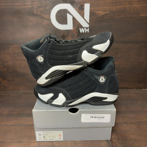 Jordan 14 Retro Black White - Image 1