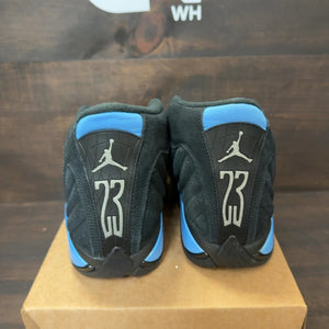 Jordan 14 Retro Black University Blue (2026) Size 10 (Pre-Owned) - Image 5