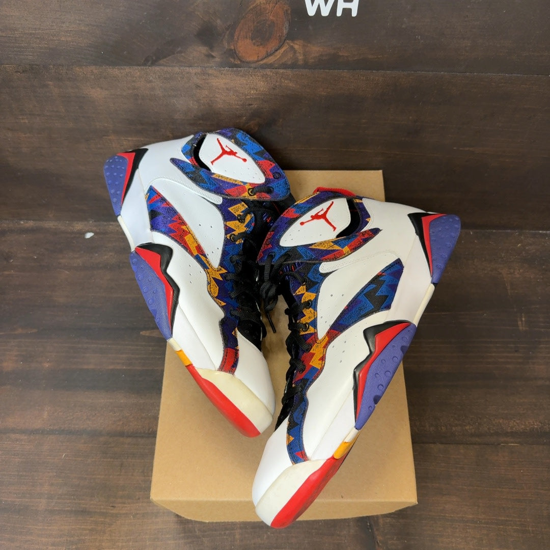 Jordan 7 Retro Nothing But Net Size 12 (Pre-Owned) - Image 2