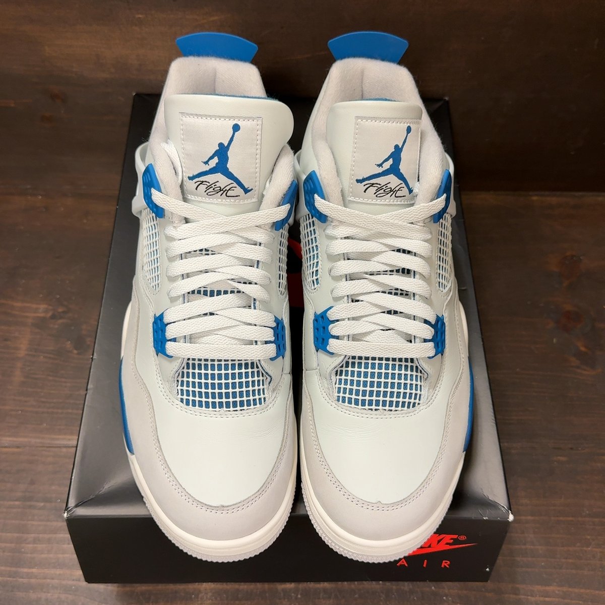 Jordan 4 Retro Military Blue (2024) Size 12 (Pre-Owned) - tag
