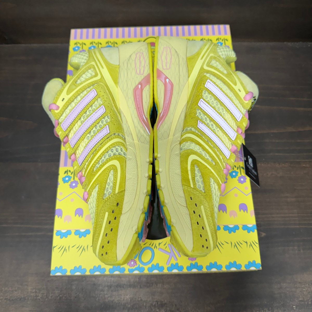 adidas Adistar Control 5 Unheardof Pork Chop Piggy Runner 2.0 Cheeseburger Size 11.5 (Pre-Owned) - Image 4
