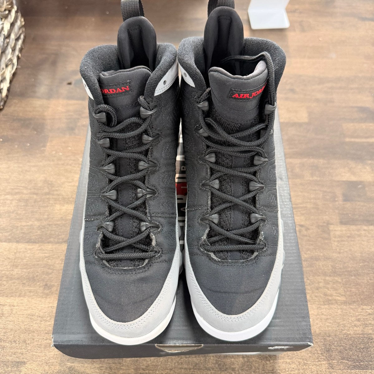 Jordan 9 Retro Particle Grey (GS) - Image 2
