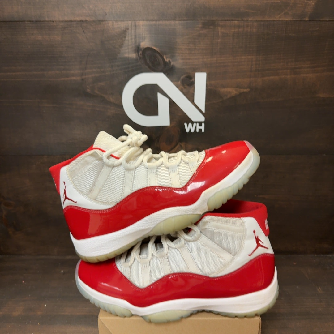 Jordan 11 Retro Cherry (2022) Size 10 (Pre-Owned) - Image 1