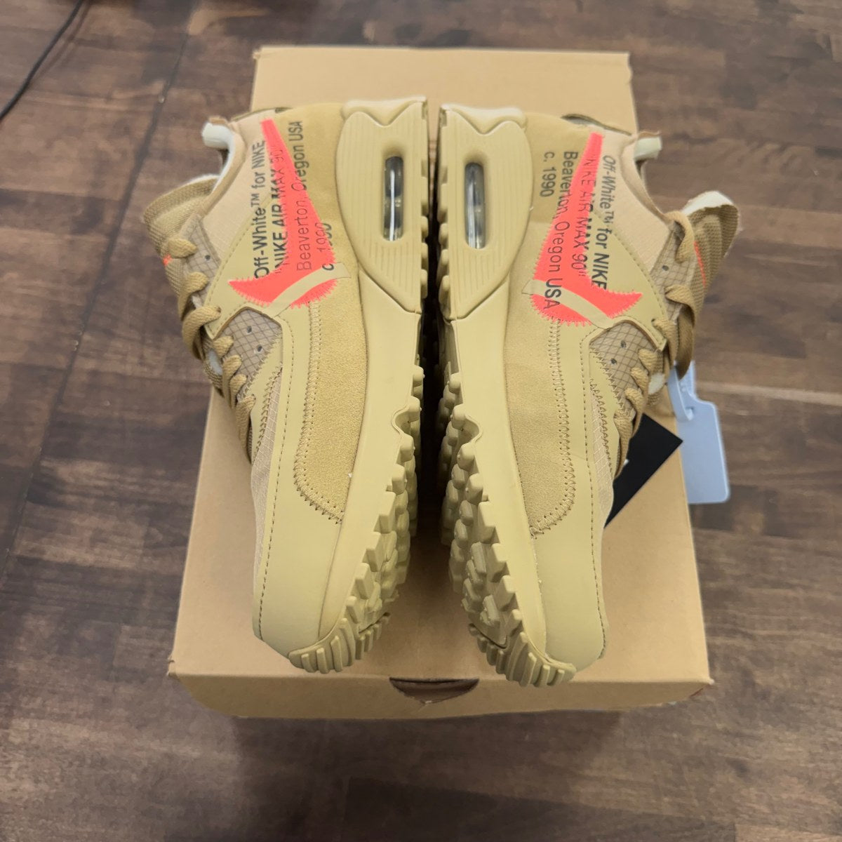 Nike Air Max 90 Off-White Desert Ore - Image 5