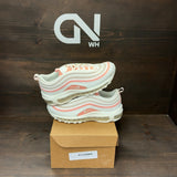 Nike Air Max 97 Summit White Bleached Coral (Women's) Size 7W (Pre-Owned) - Image 1