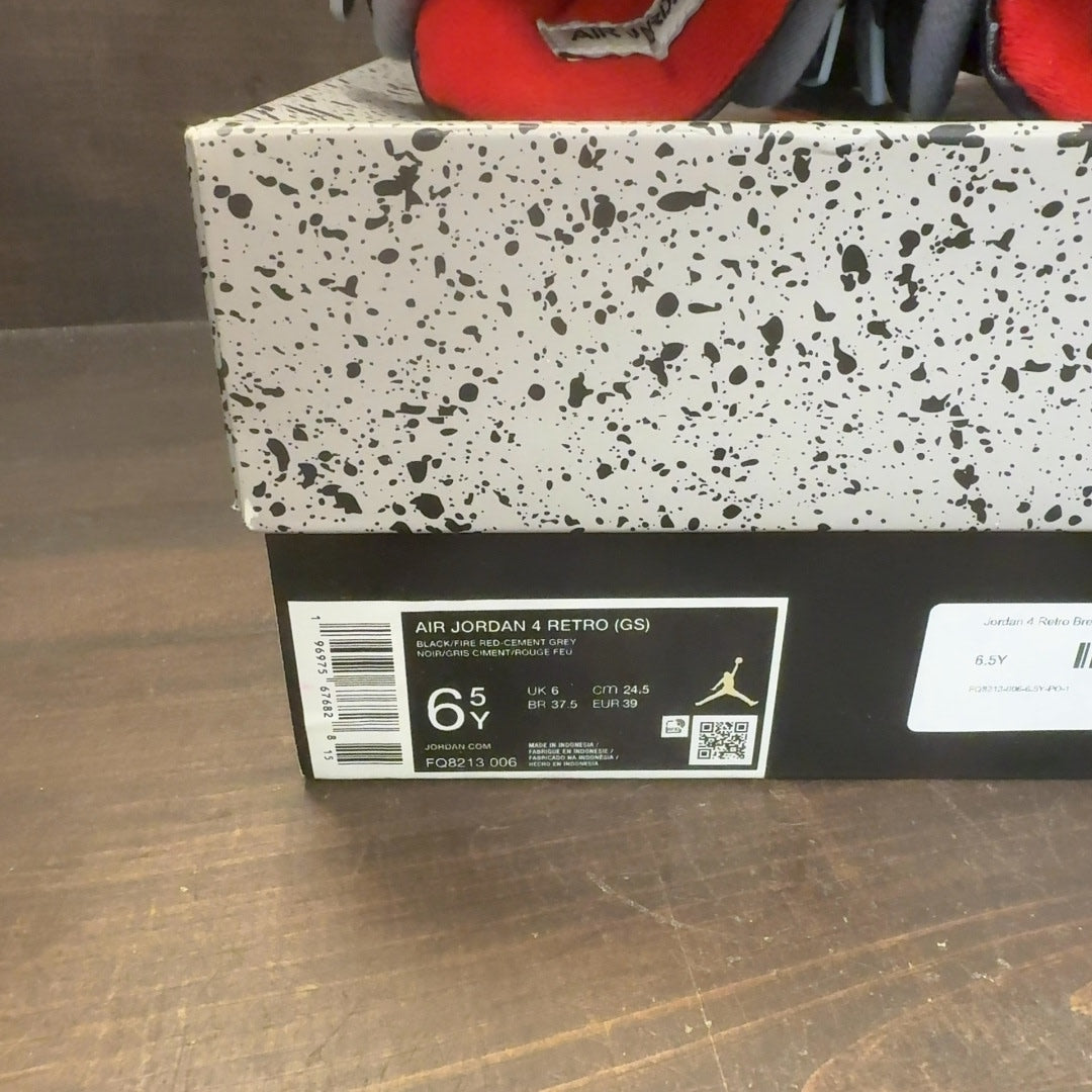 Jordan 4 Retro Bred Reimagined (GS) - Image 8