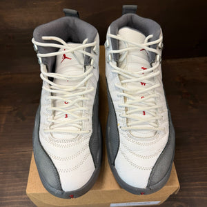 Jordan 12 Retro White Dark Grey Size 9.5 (Pre-Owned) - Image 3