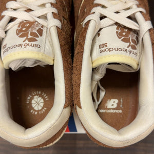 New Balance 550 Aime Leon Dore Brown Suede Size 11 (Pre-Owned) - aux