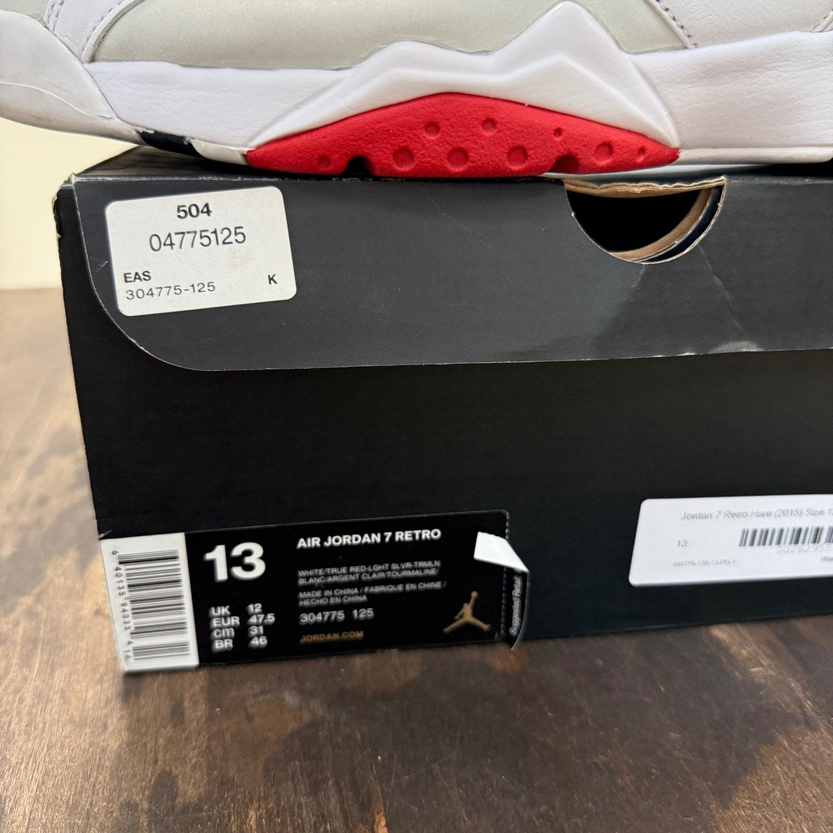 Jordan 7 Retro Hare (2015) - Image 6