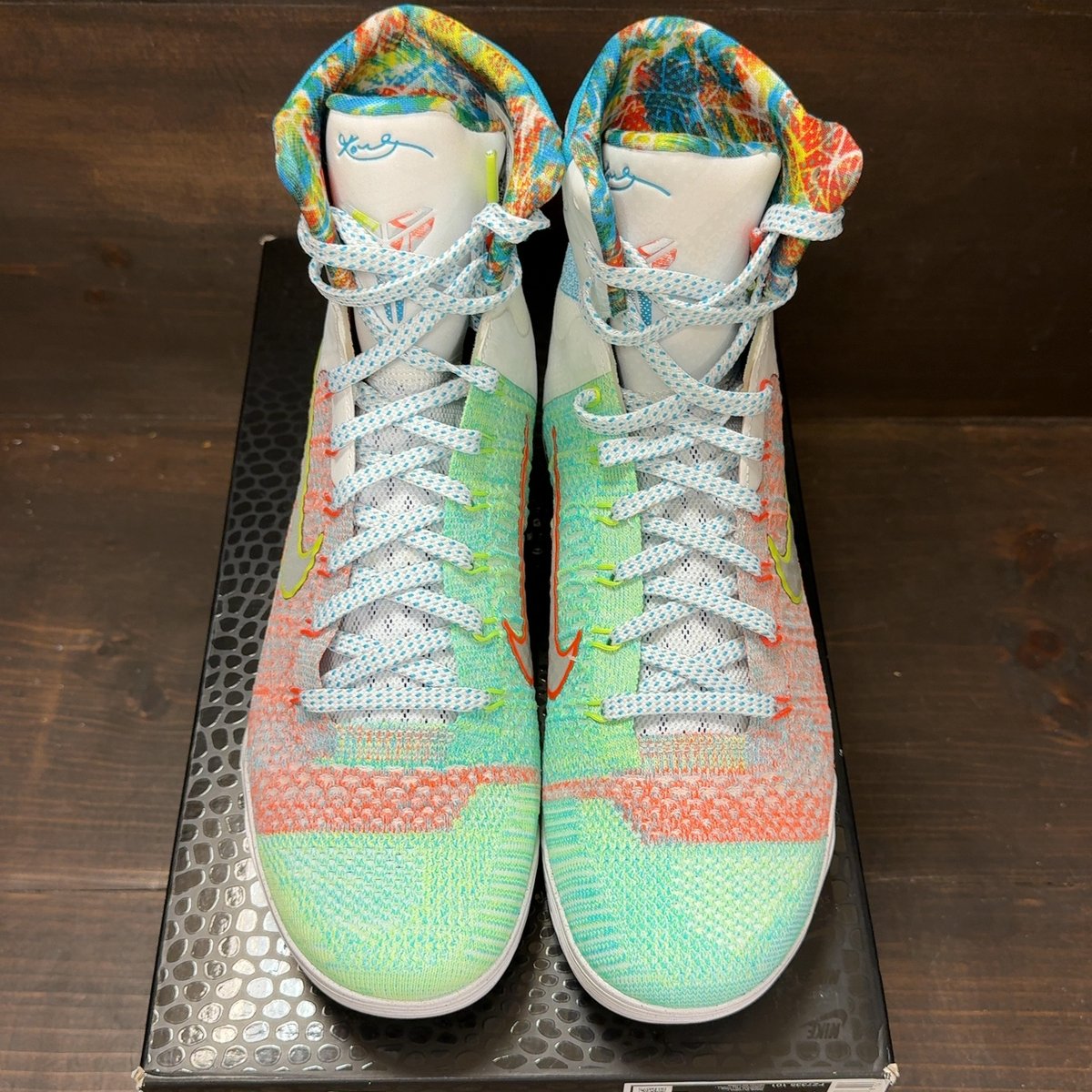 Nike Kobe 9 Elite Protro What The (2025) Size 9.5 (Pre-Owned) - tag