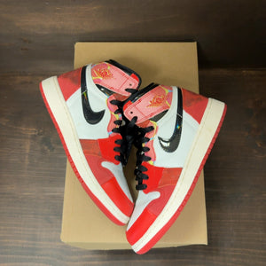 Jordan 1 Retro High OG Spider-Man Across the Spider-Verse (GS) Size 5Y (Pre-Owned) - Image 2