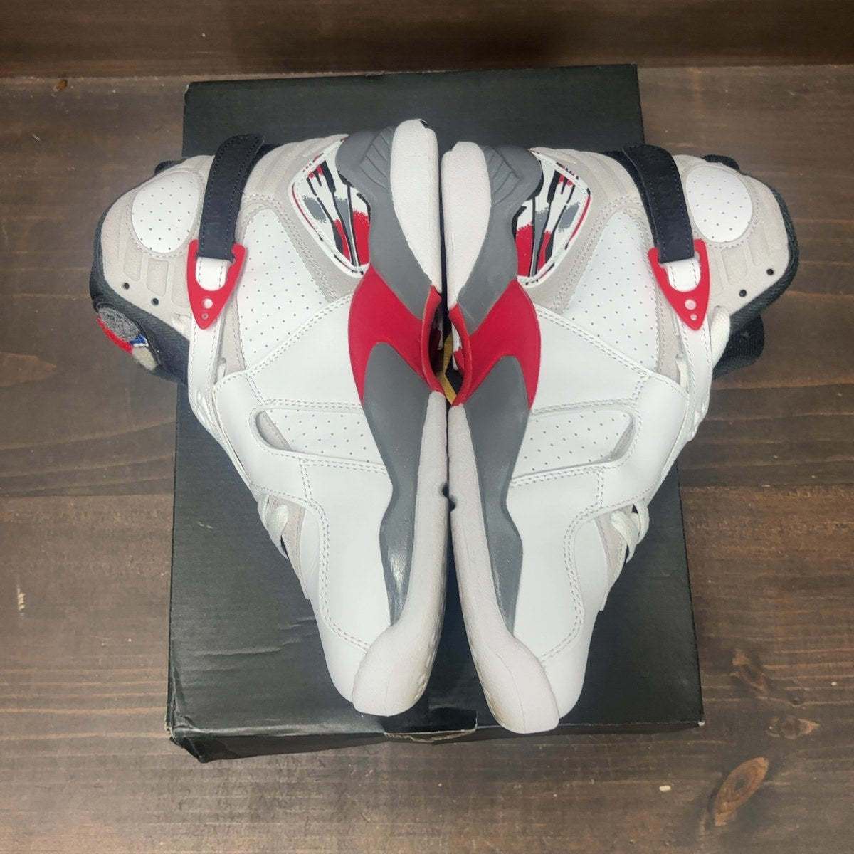 Jordan 8 Retro White True Red (2025) (GS) - Image 4