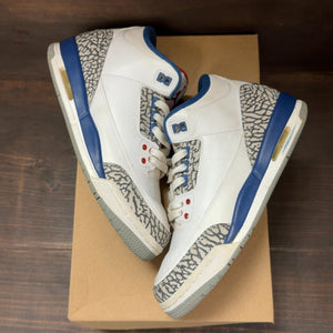 Jordan 3 Retro True Blue (2016) (GS) Size 7Y (Pre-Owned) - back
