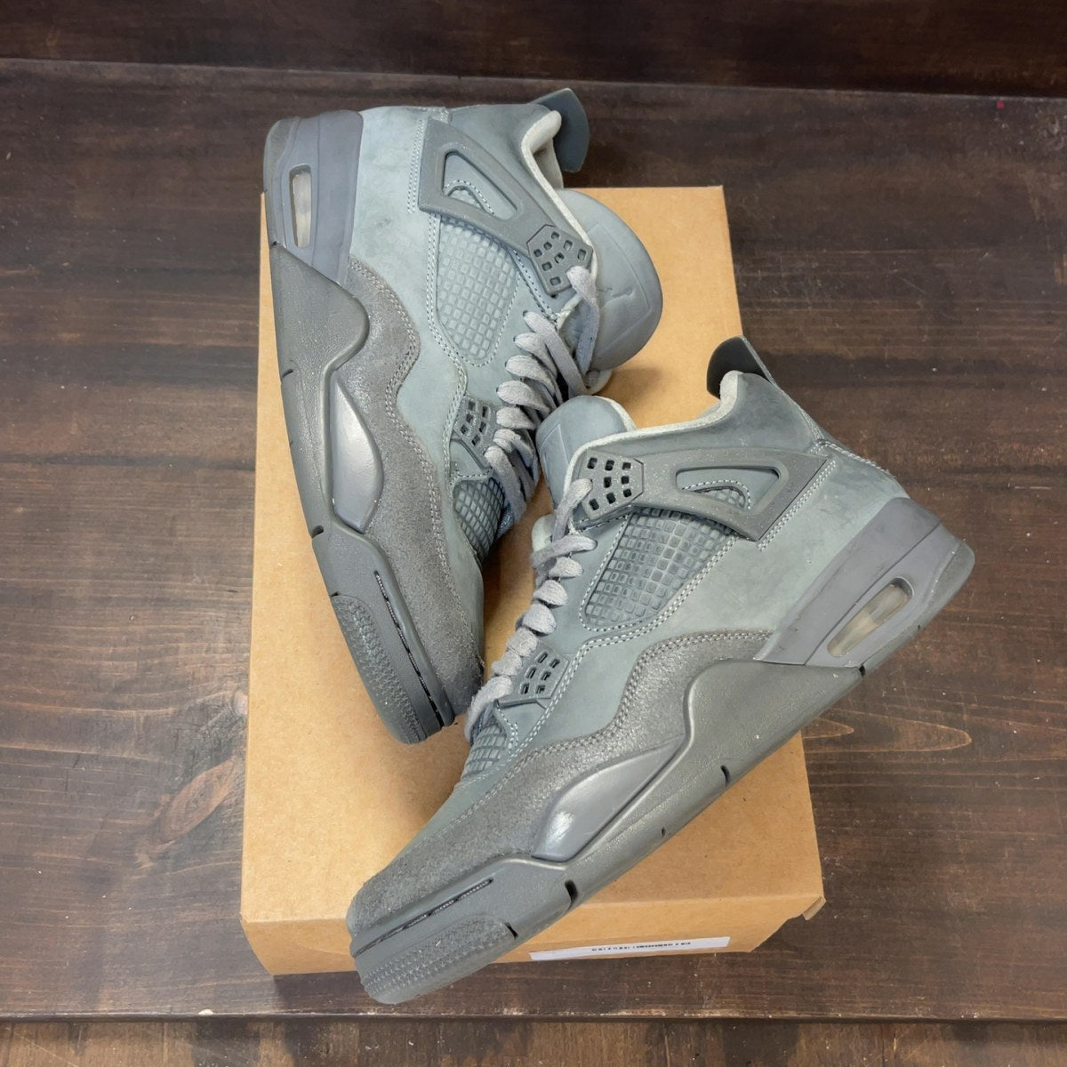 Jordan 4 Retro SE Paris Olympics Wet Cement Size 9 (Pre-Owned) - Image 2