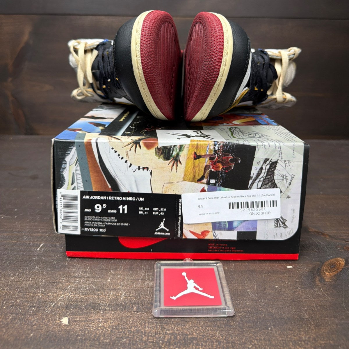 Jordan 1 Retro High Union Los Angeles Black Toe - Image 7