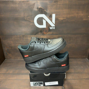 Nike Air Force 1 Low Supreme Black - Image 1